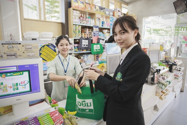 Reduce using plastic bag in campus