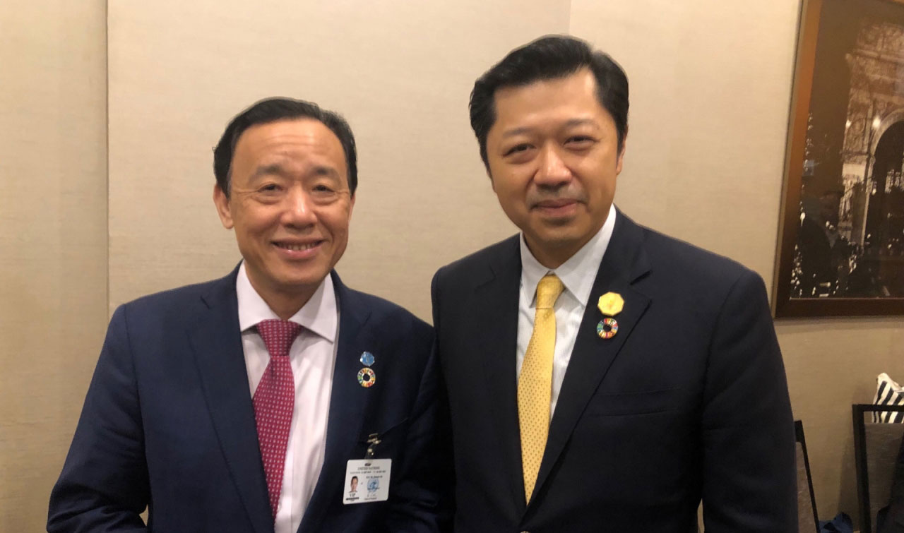 C.P. Group CEO reaffirms commitment to SDGs, announces support for global food security and pledges to promote Global Compact Network Thailand as a driver for national sustainability
