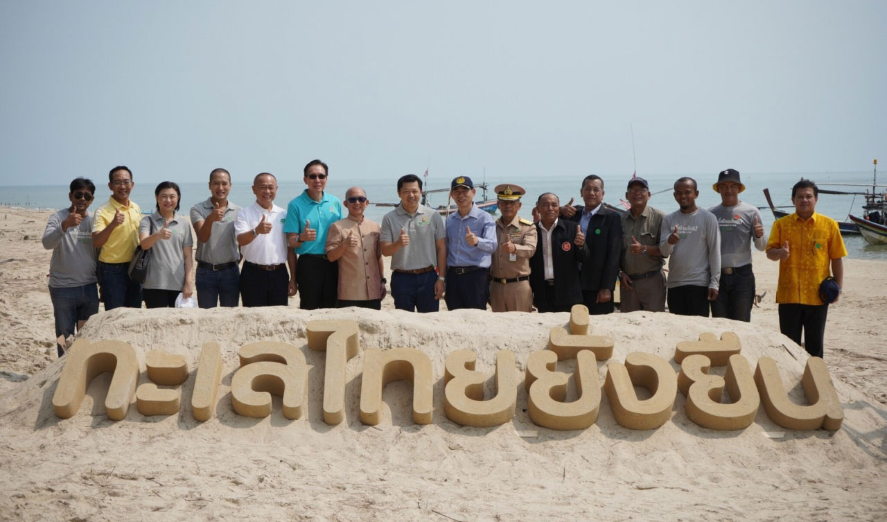 C.P. Group launches “SEACOSYSTEM: For the Sustainable Thai Sea”, integrating support from all sectors for the conservation of Thailand’s sea and partners with the Department of Fisheries to plant 1,000 artificial reefs