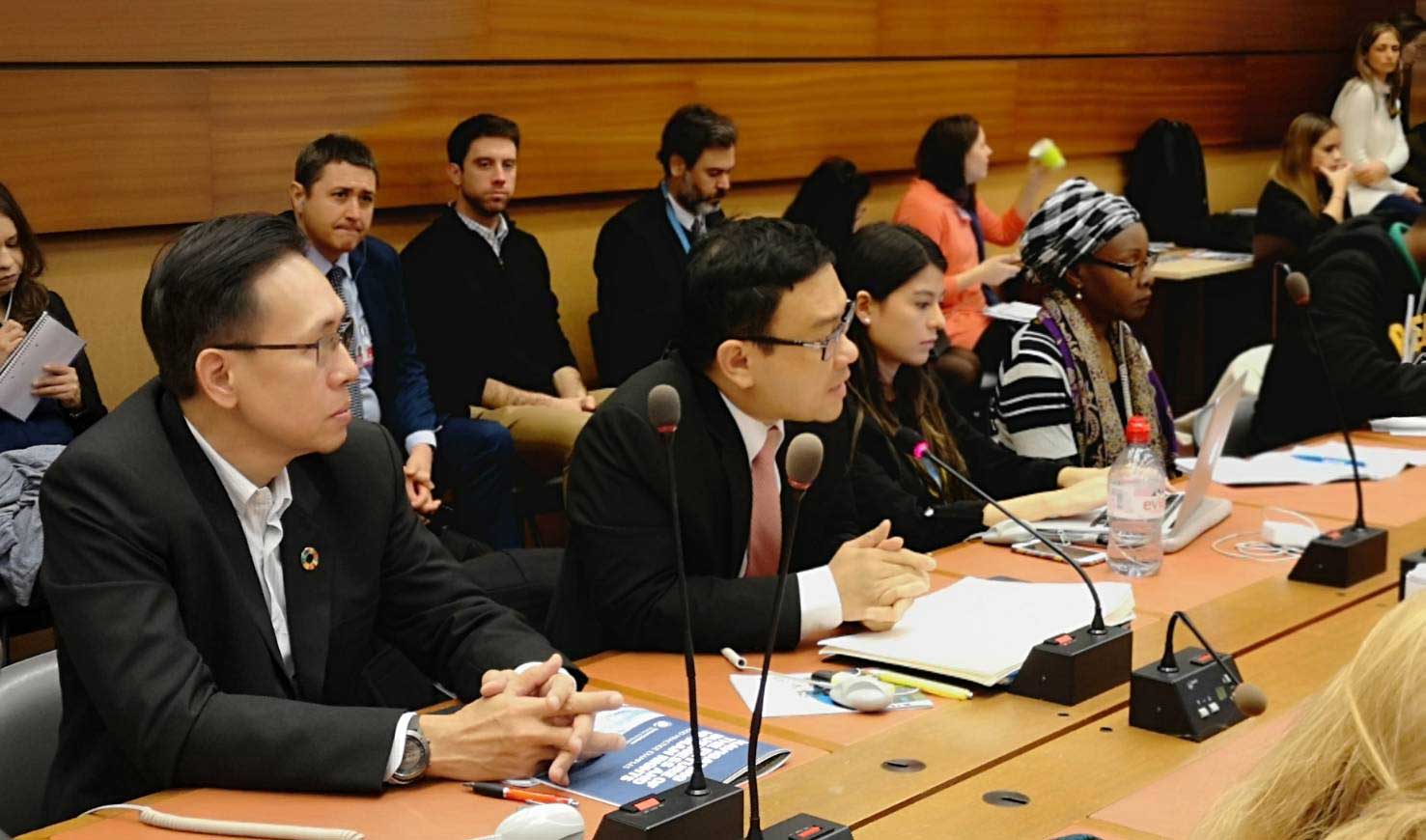 CP and CPF share experience in the field of human rights at 2019 UN Forum