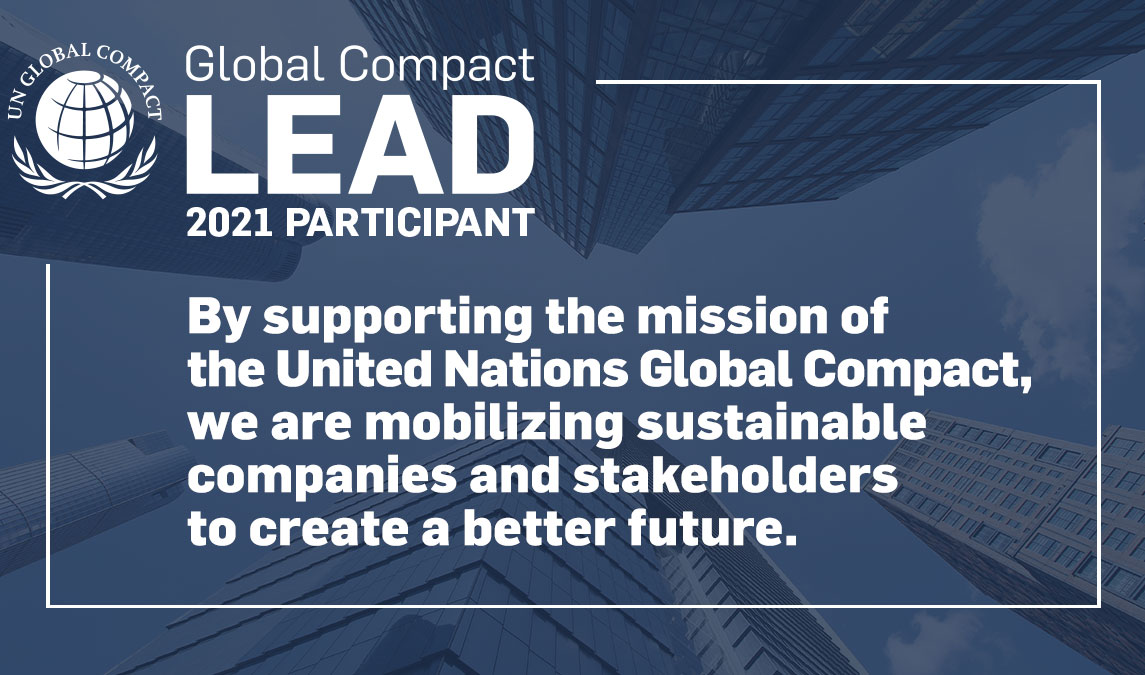 เครือเจริญโภคภัณฑ์ ได้รับคัดเลือกจาก United Nations Global Compact เป็นองค์กรระดับ LEAD สะท้อนให้เห็นถึงความมุ่งมั่นอย่างต่อเนื่องของบริษัทต่อข้อตกลงแห่งสหประชาชาติและหลักสากล 10 ประการ