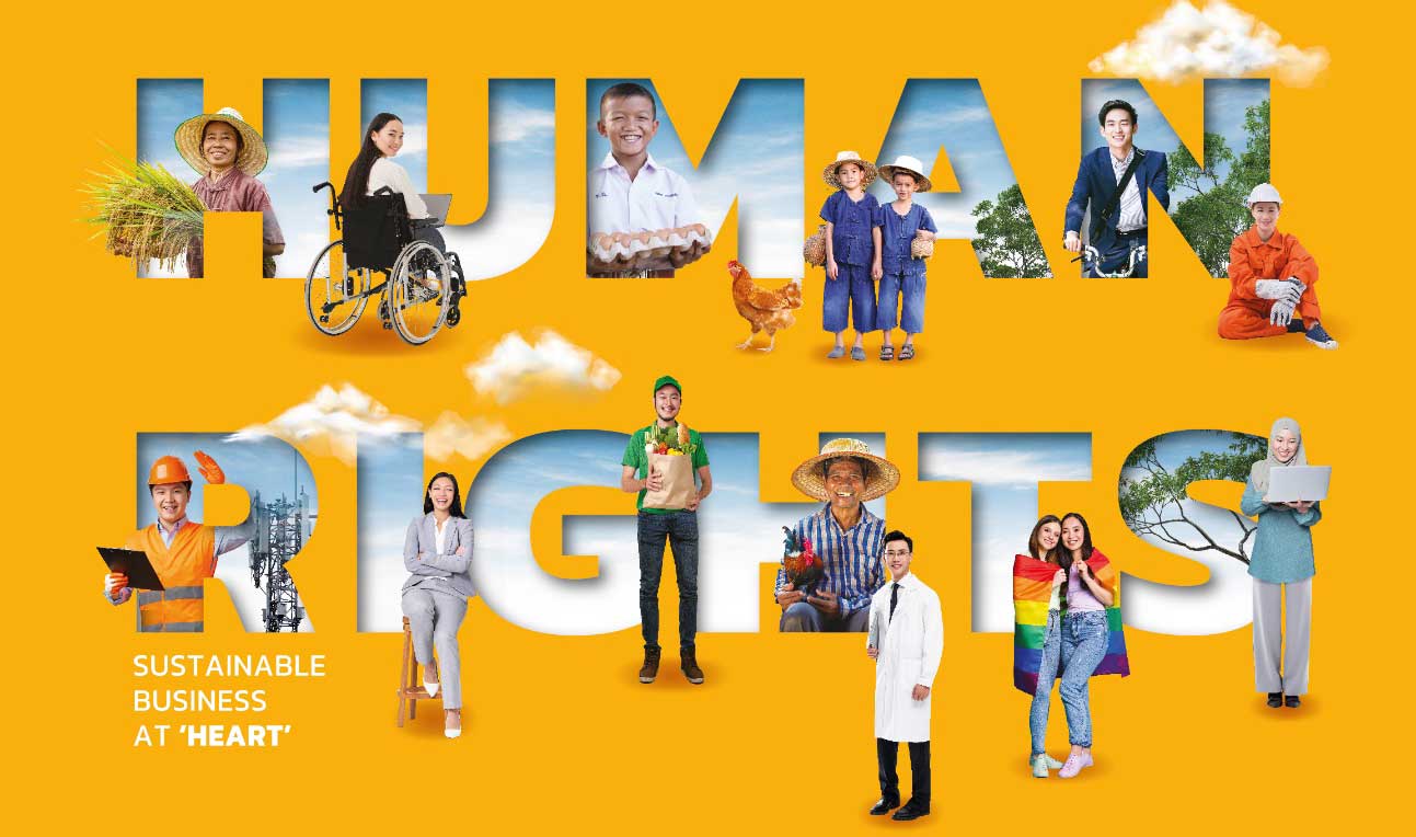 C.P. Group launches first edition of the "C.P. Group Human Rights Report" under the framework of "UNGPRF" on World Human Rights Day, features human rights policy that includes embedding human rights within the organization and business partners