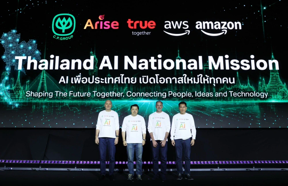 CP Group, Arise Ventures Group, True Corporation and Amazon Announce Collaboration to Transform Thailand into a Regional AI Hub