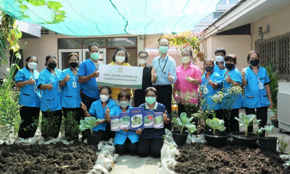 Chia Tai Further Strengthens Food Security Transforming Rooftop Space into Urban Garden