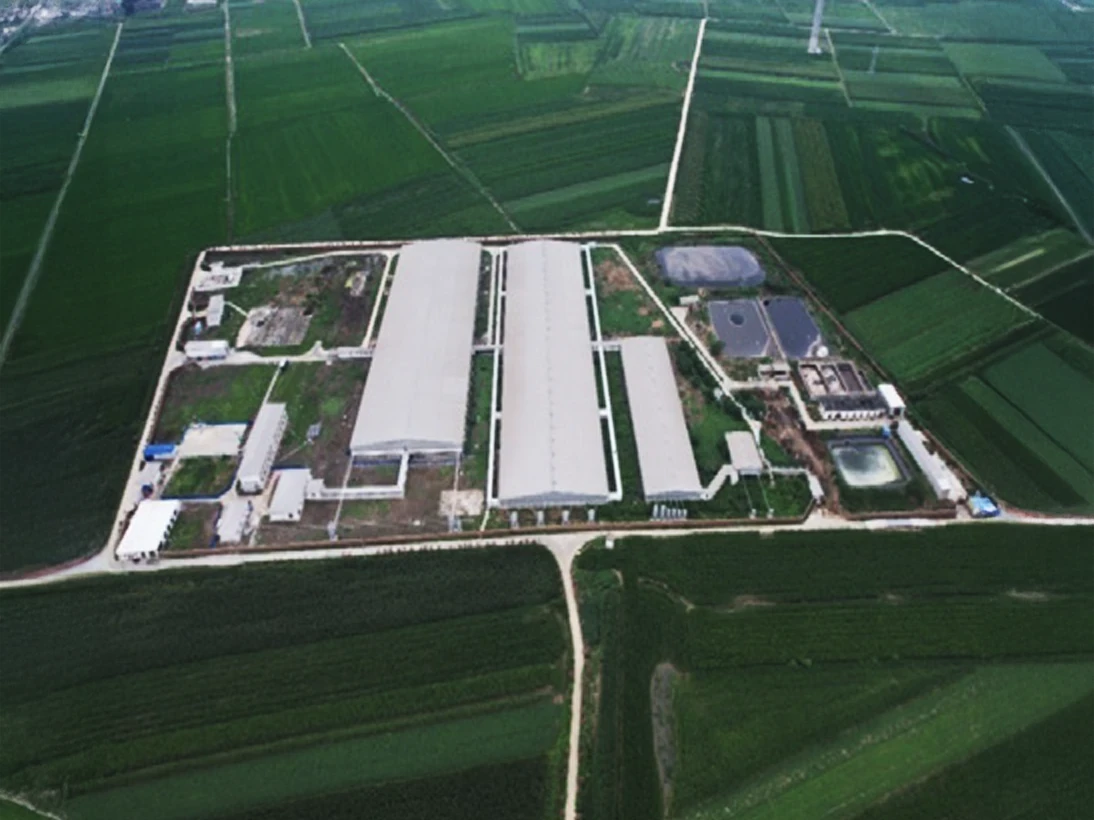 Large-scale Integrated Pig Farm, Xiangyang City, Hubei Province, China