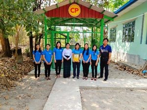 โครงการน้ำดื่มสะอาดในโรงเรียนพื้นที่เขต Aung Za Bu